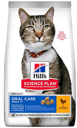 Hills Science Plan Oral Care Adult Dry Cat