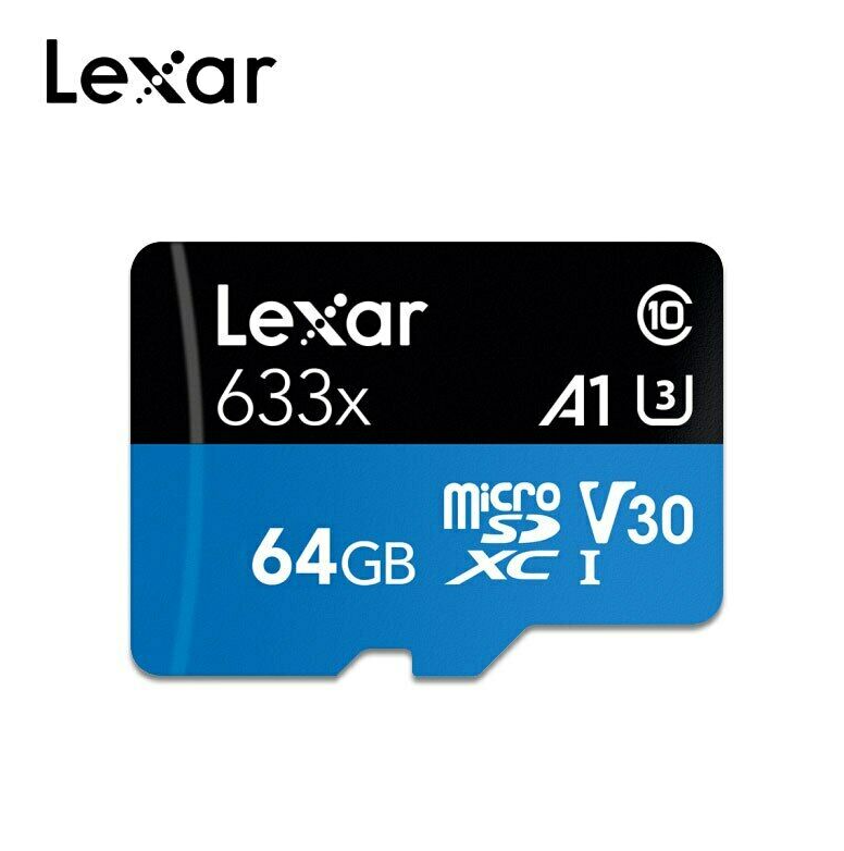 Lexar Micro SDXC Cards of 64GB Capacities