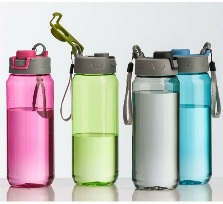Mimo Tritan Sports Drinks Water Bottle BPA Free Bottles Gym Outdoor Travel Flask
